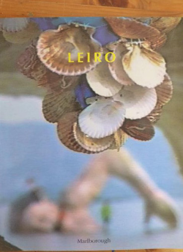 Portada del libro de LEIRO. FEB-MARZO. 1998 galeria marlborough madrid 32pp