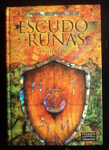 Portada del libro de ESCUDO DE RUINAS. ALHAMBRA. 2008 375 PAG