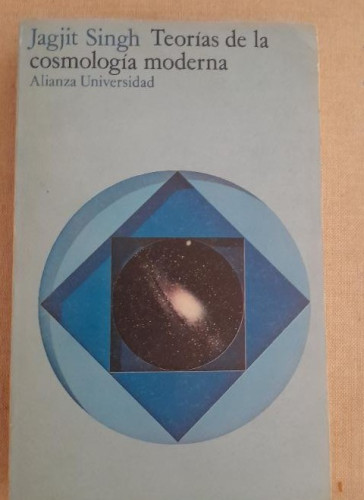 Portada del libro de Teorias de la cosmologia moderna