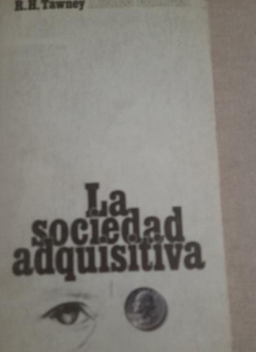 Portada del libro de La sociedad adquisitiva