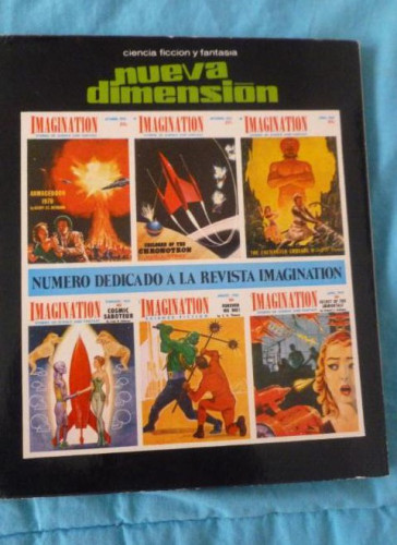 Portada del libro de NUEVA DIMENSION. DEDICADO REVISTA IMAGINACION.Nº45