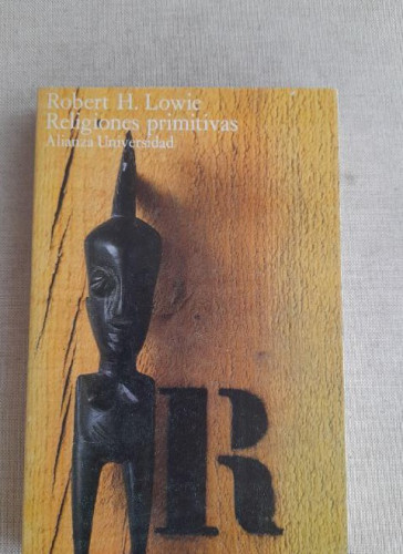 Portada del libro de Religiones primitivas
