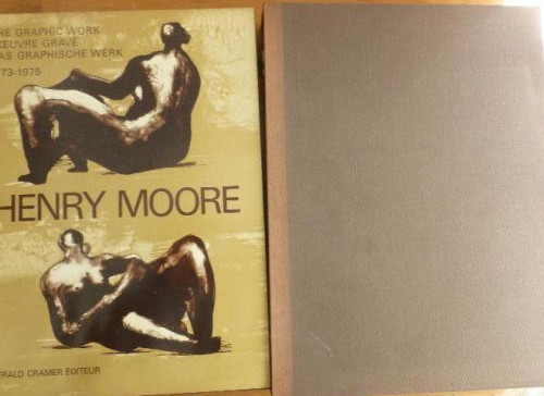 Portada del libro de Henry Moore The Graphic Work, L'Oeuvre Grave, Das Graphische Werk - vol dos / 1973-1975. 1976 S