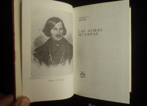 Portada del libro de LAS ALMAS MUERTAS. GOGOL. CRISOL LITERARIO. AGUILAR. 1976 474 PAG