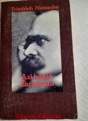 Portada del libro de Asi hablo zaratustra