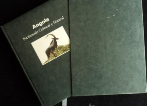 Portada del libro de ANGOLA. PATRIMONIO CULTURAL Y NATURAL. GAS NATURAL. 2008 343 PAG.
