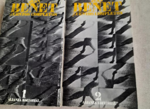 Portada del libro de Cuentos completos 2 vols Benet, Juan alianza ed.