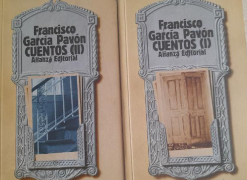 Portada del libro de Francisco García Pavón: CUENTOS. 2 volúmenes Alianza ed. 1981