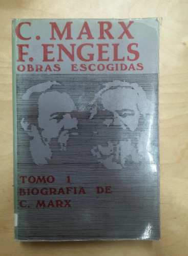 Portada del libro de Obras escogidas Marx Engels Tomo 1 Ed Quinto sol