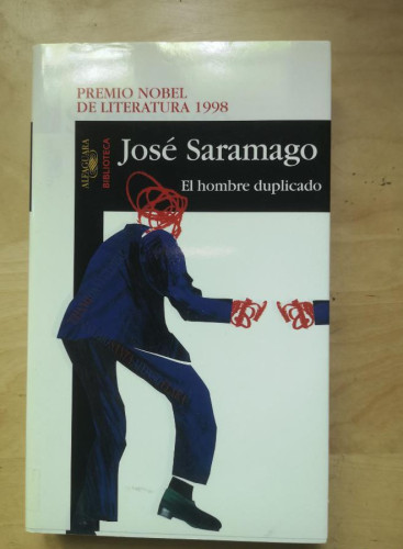 Portada del libro de El hombre duplicado (Biblioteca Saramago)