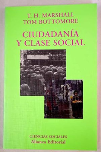 Portada del libro de Ciudadanía y clase social