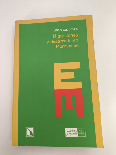 Portada del libro de Migraciones y desarrollo en Marruecos