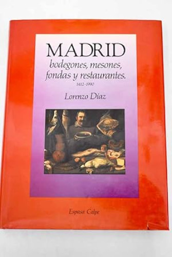 Portada del libro de Madrid