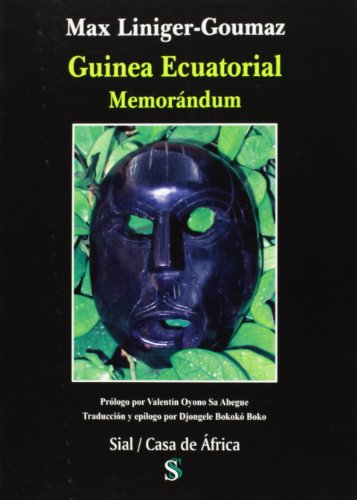 Portada del libro de Guinea Ecuatorial, memorándum