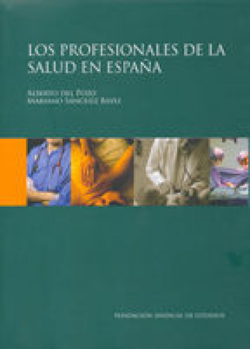 Portada del libro de Los Profesionales de la Salud en España