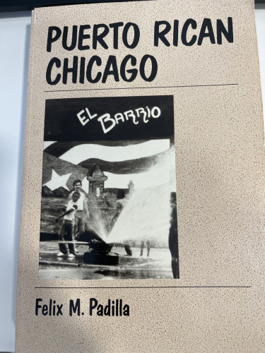 Portada del libro de Puerto Rican Chicago