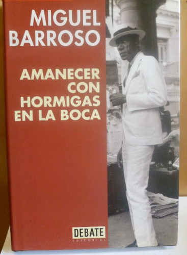 Portada del libro de Amanecer con hormigas en la boca