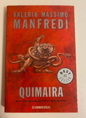 Portada del libro de Quimaira. (Una maldición impacable que desafía el abismo del tiempo)