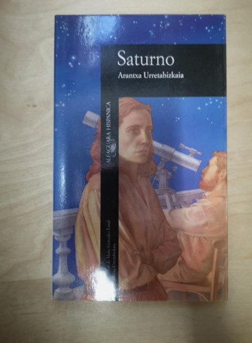 Portada del libro de Saturno (Alfaguara Hispanica)