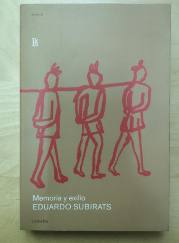 Portada del libro de MEMORIA Y EXILIO