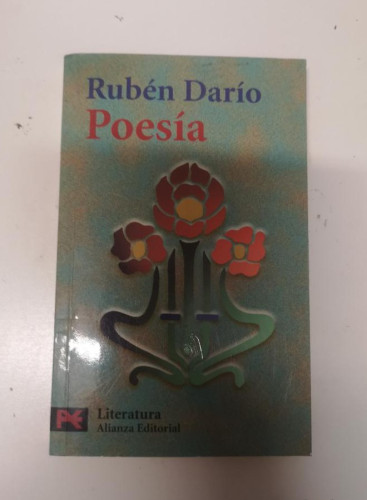 Portada del libro de POESIA -Rubén Dario- Ed. Alianza