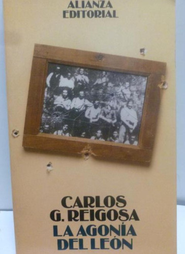 Portada del libro de La agonia del León