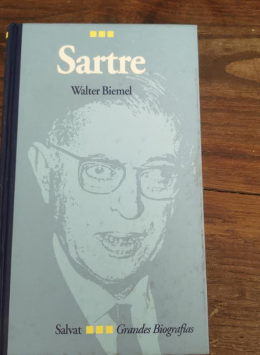 Portada del libro de WALTER BIEMEL - SARTRE - SALVAT, 1995