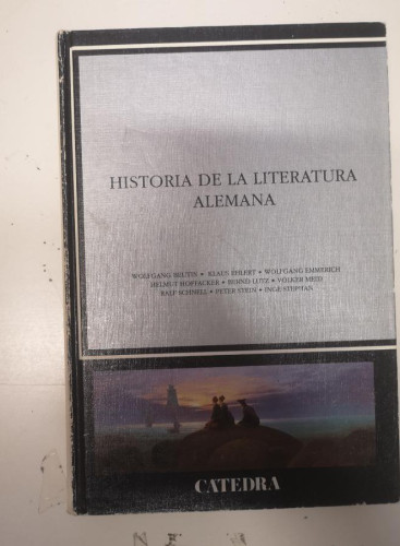 Portada del libro de Historia de la literatura alemana (Crítica Y Estudios Literarios - Historias De La Literatura)