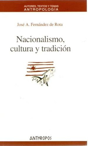 Portada del libro de NACIONALISMO, CULTURA Y TRADICION