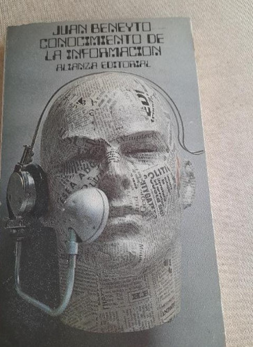 Portada del libro de Conocimiento de la información de Juan Beneyto ALIANZA