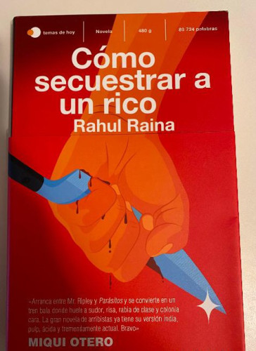 Portada del libro de Cómo secuestrar a un rico (temas de hoy)