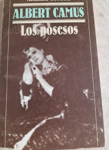 Portada del libro de Los posesos. Albert Camus. Alianza ed. 1962 208pp