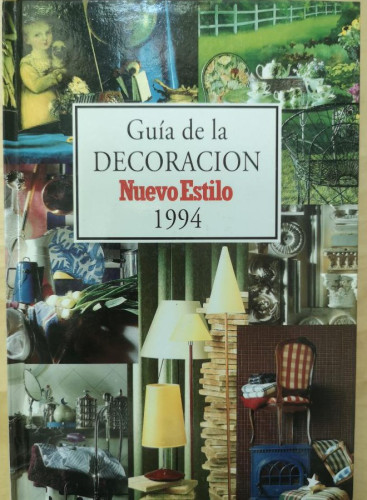 Portada del libro de Guia de la decoración Nuevo Estilo año 1994