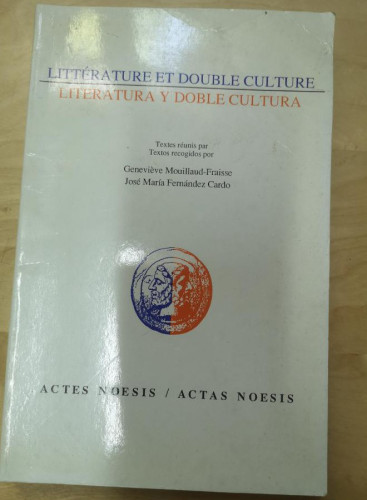 Portada del libro de LITTÉRATURE ET DOUBLE CULTURE