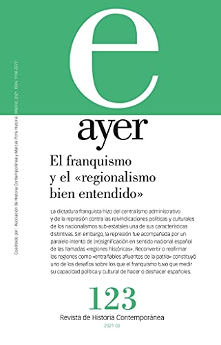 Portada del libro de El franquismo y el «regionalismo bien entendido»