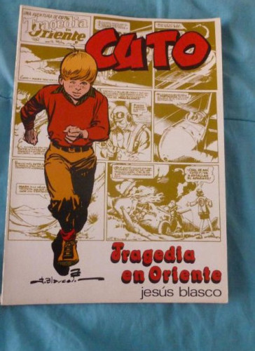 Portada del libro de CUTO TRAGEDIA EN ORIENTE JESUS BLASCO AUTORES ESPAÑOLES CAH