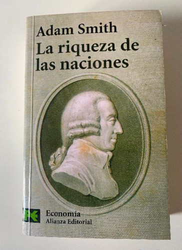 Portada del libro de La riqueza de las naciones: 3204 (El Libro De Bolsillo - Ciencias Sociales)