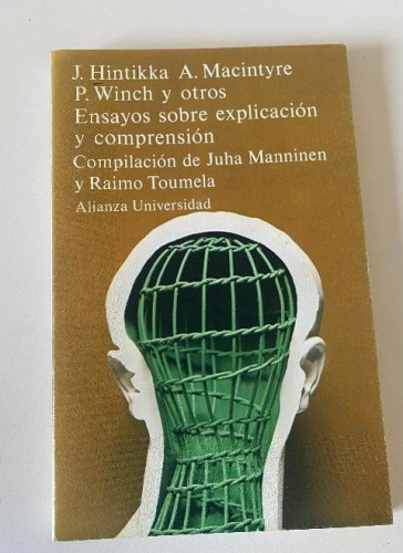 Portada del libro de Explicacion y comprension