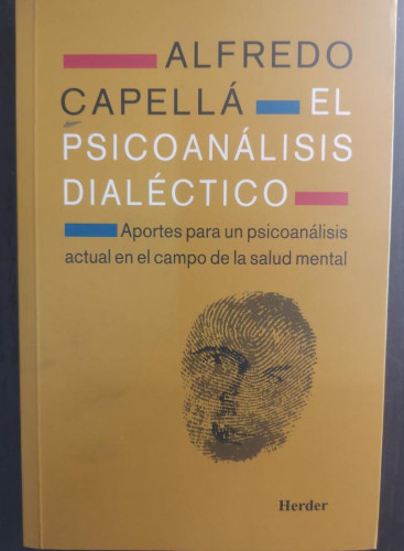 Portada del libro de El psicoanalisis dialectico