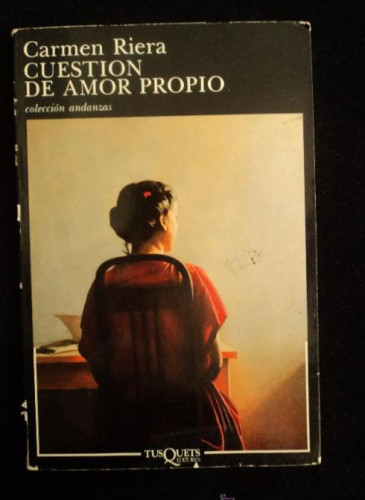 Portada del libro de Cuestión de amor propio (Andanzas)