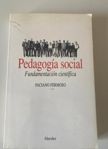 Portada del libro de Pedagogía social : fundamentación científica