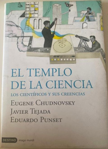 Portada del libro de El templo de la ciencia (Imago Mundi)