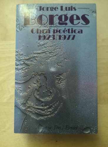 Portada del libro de Obra poética 1923-1977, de Jorge Luis Borges