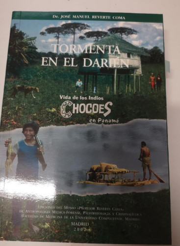 Portada del libro de Tormenia en el Darién