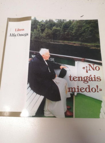 Portada del libro de ! No tengáis miedo ! Libros Alfa Omega