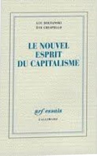 Portada del libro de Le nouvel esprit du capitalisme