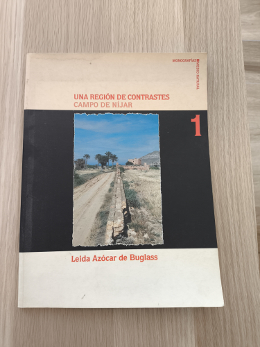 Portada del libro de Una región de contrastes. Campo de Níjar