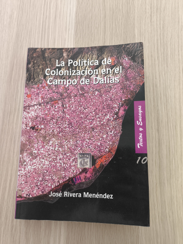 Portada del libro de La Política de Colonización en el Campo de Dalías