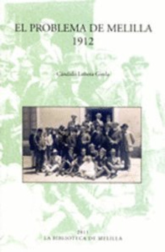 Portada del libro de El problema de Melilla, 1912