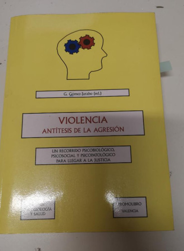 Portada del libro de Violencia, ant¡tesis de la agresión
